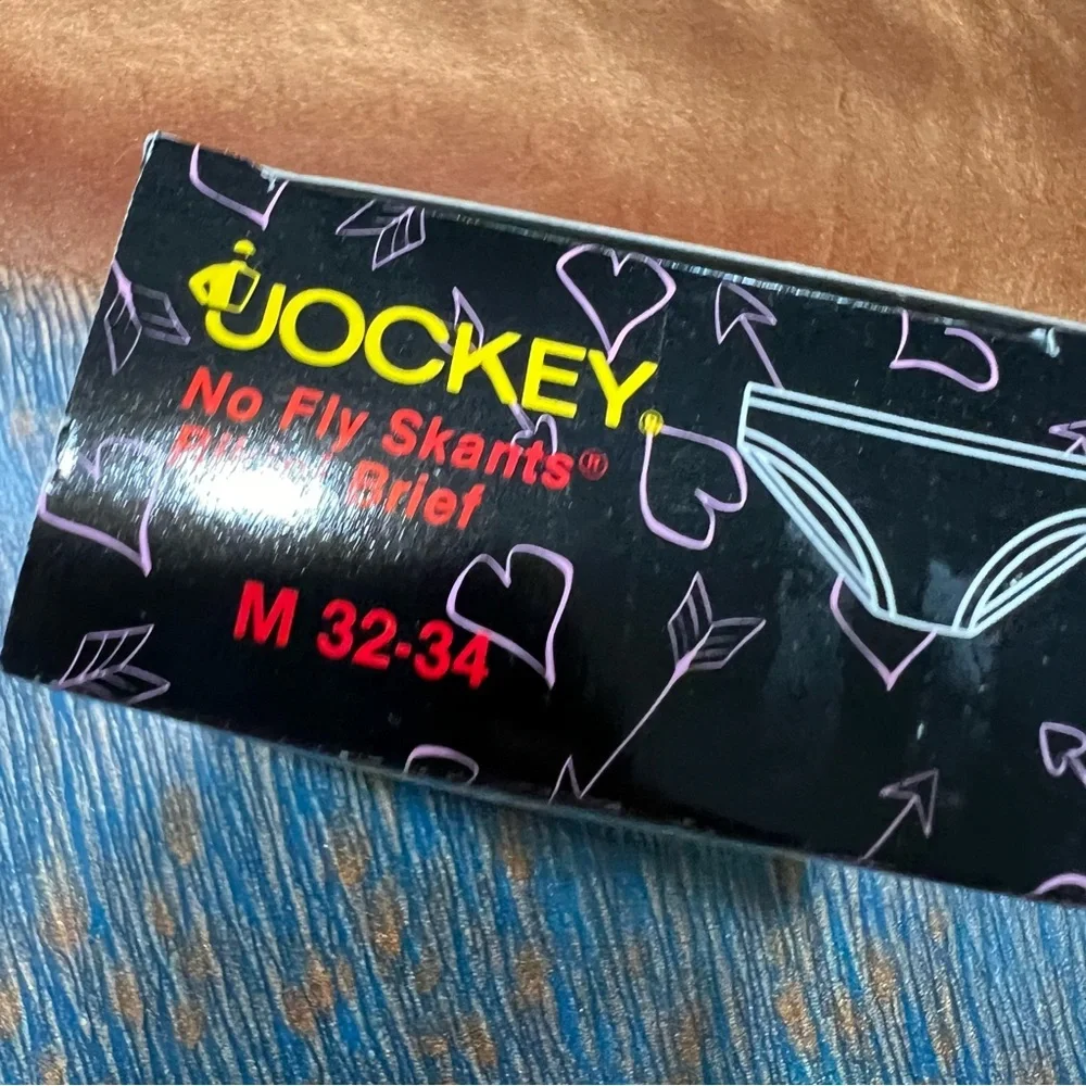 Vintage Jockey Garfield Bikini Brief boxed gift NOS 80s Hearts It’s bigger Med